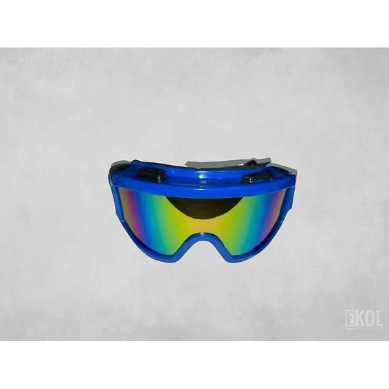 Antiparra Lente Tornasol - Nieve  Moto - Snow - 100% UV 6