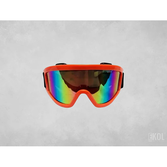 Antiparra Lente Tornasol - Nieve  Moto - Snow - 100% UV 9