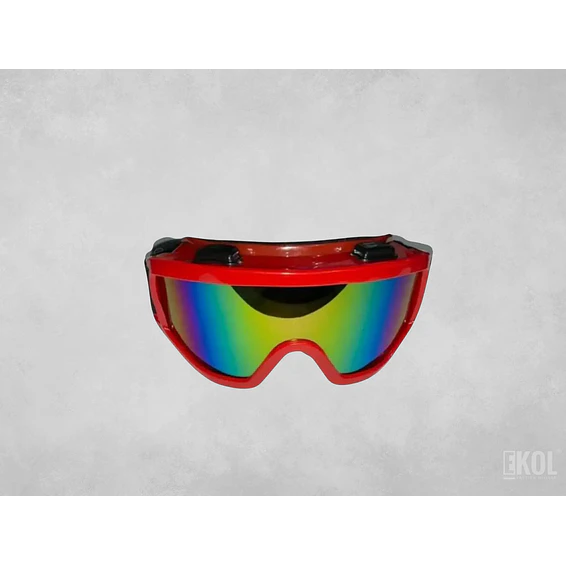 Antiparra Lente Tornasol - Nieve  Moto - Snow - 100% UV 10