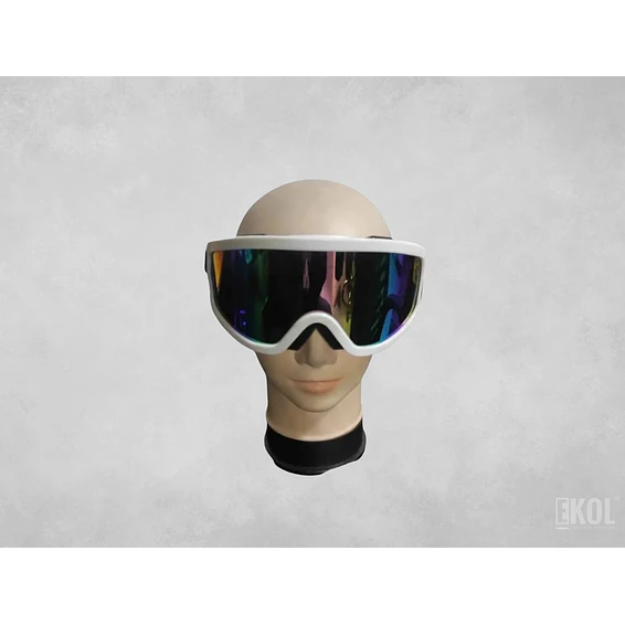 Antiparra Lente Tornasol - Nieve  Moto - Snow - 100% UV 14