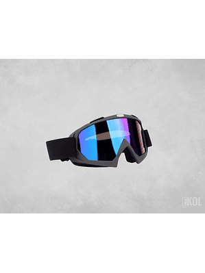 Antiparras Nieve Moto Snowboard 100% UV Tornasol Deportivo