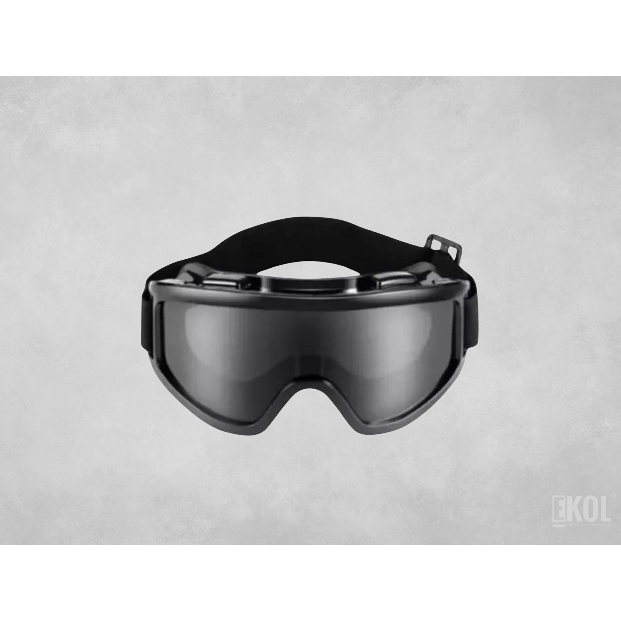 Antiparra Táctica Ski Cristales Negro Montura Colores 100% UV 1