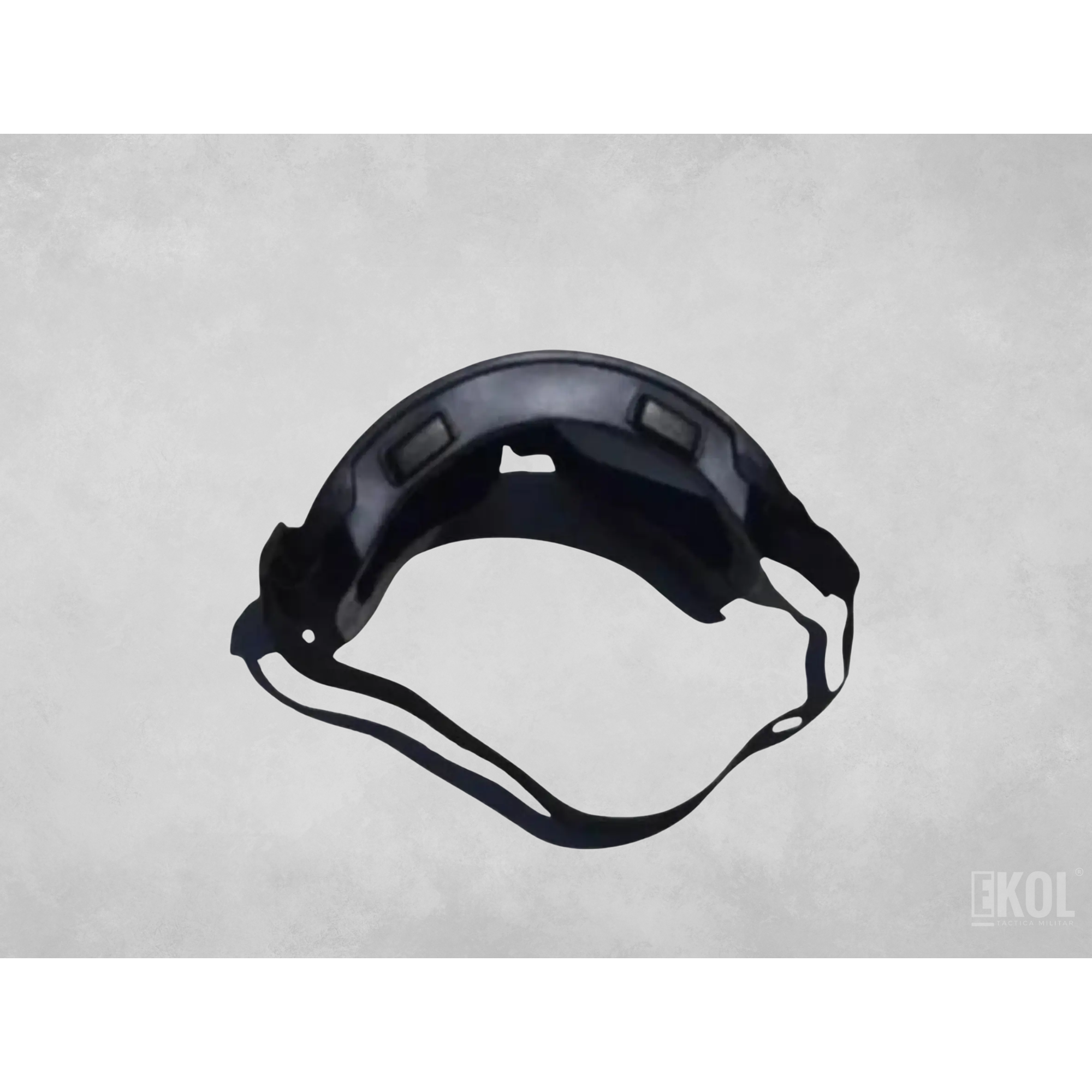 Antiparra Táctica Ski Cristales Negro Montura Colores 100% UV 3