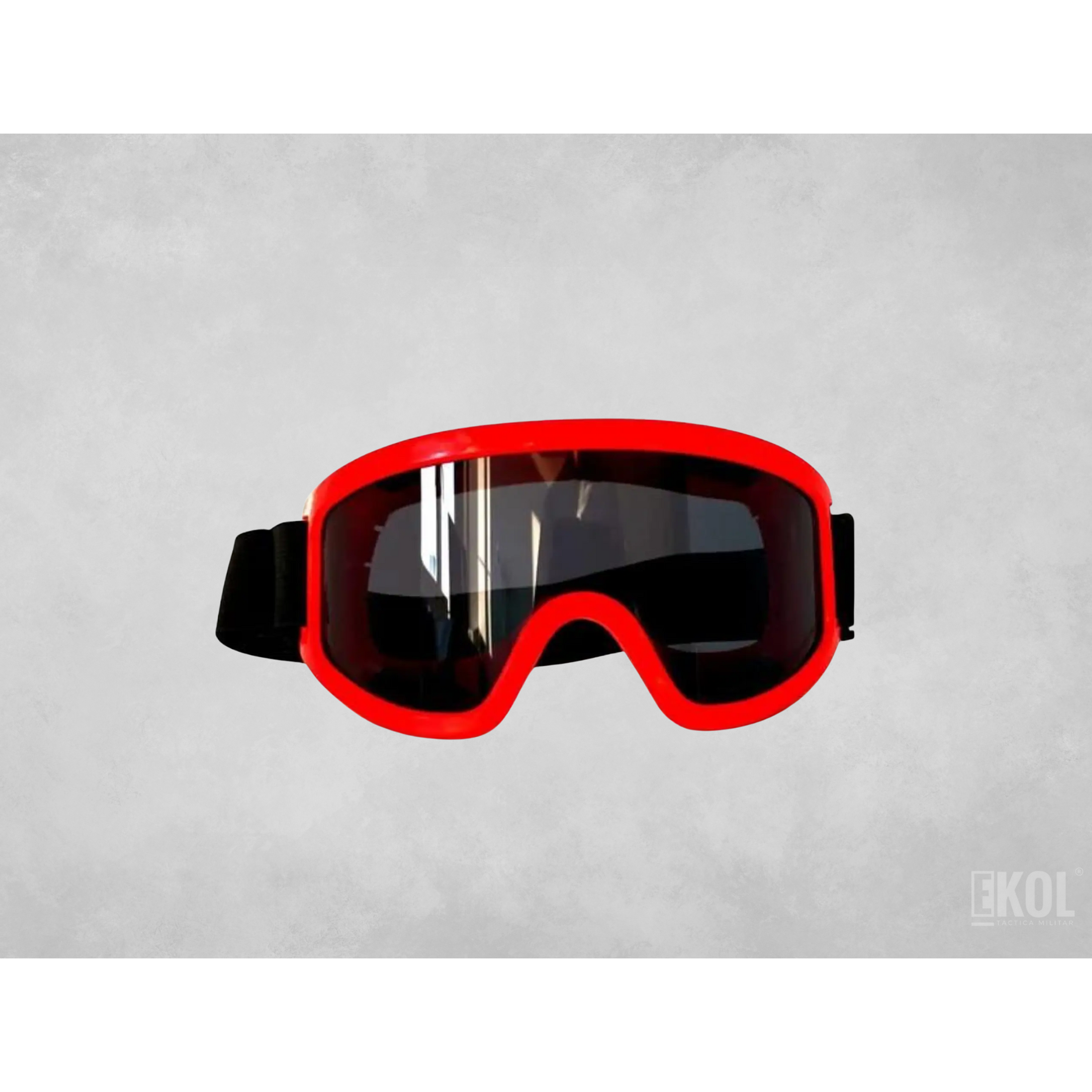 Antiparra Táctica Ski Cristales Negro Montura Colores 100% UV 9