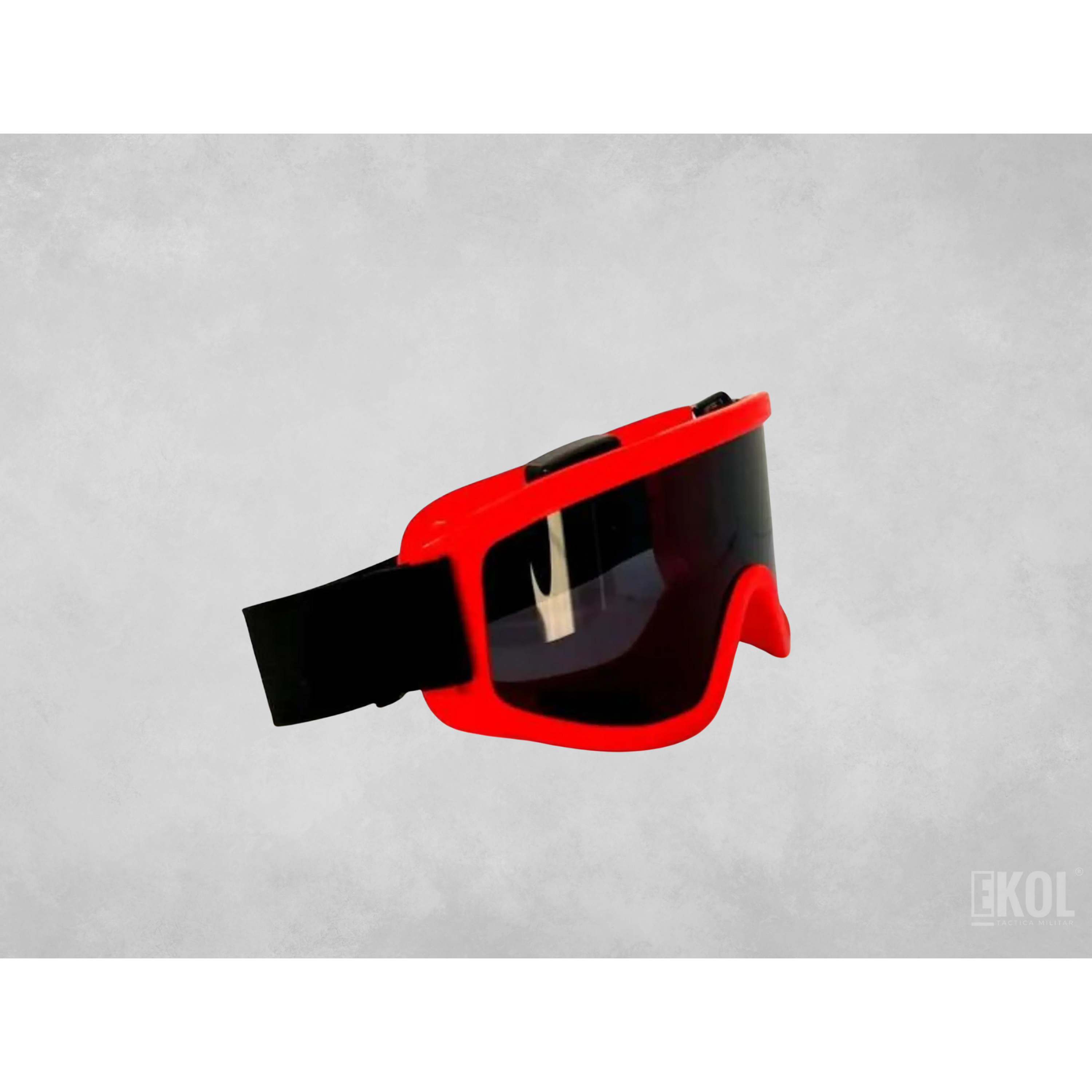 Antiparra Táctica Ski Cristales Negro Montura Colores 100% UV 10