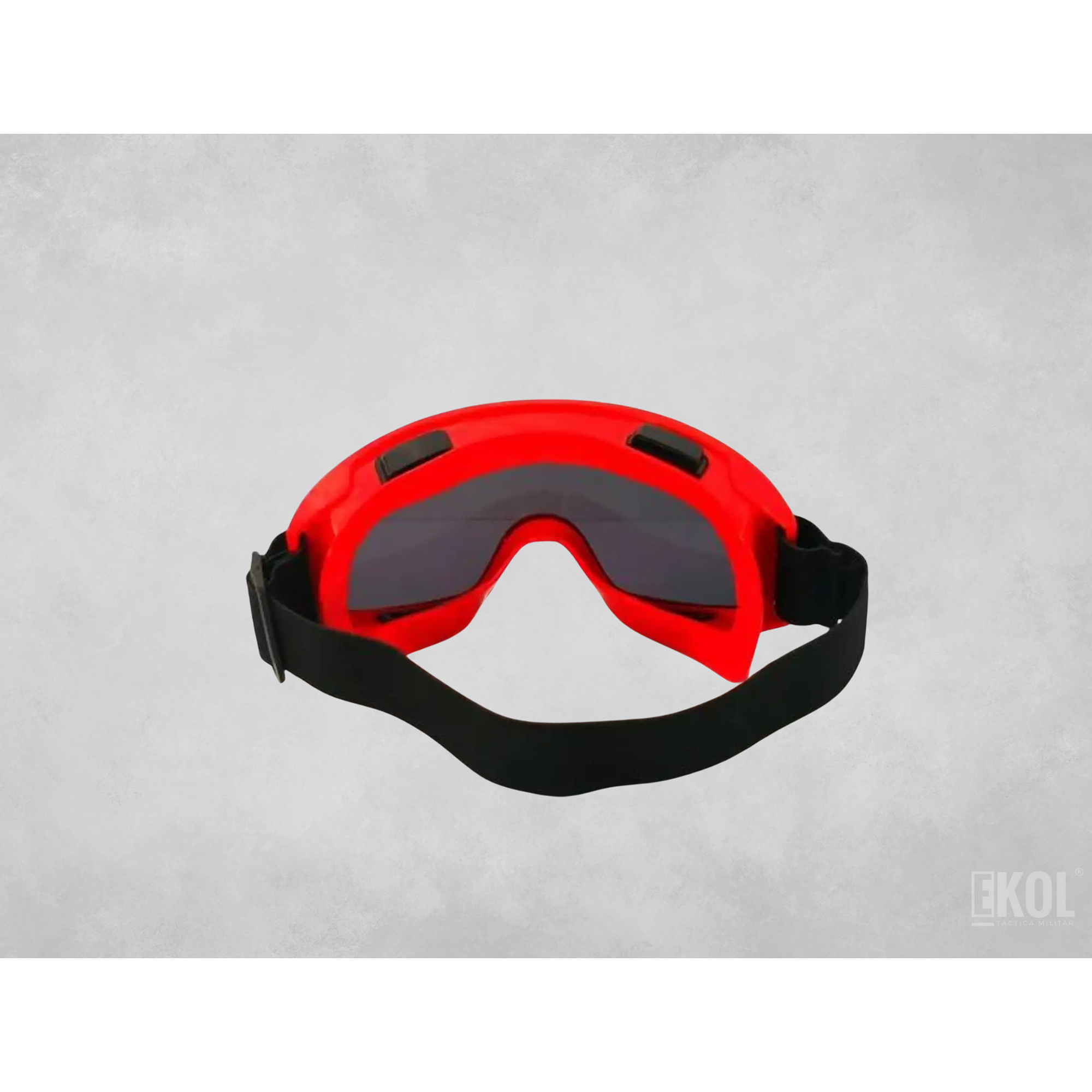 Antiparra Táctica Ski Cristales Negro Montura Colores 100% UV 12