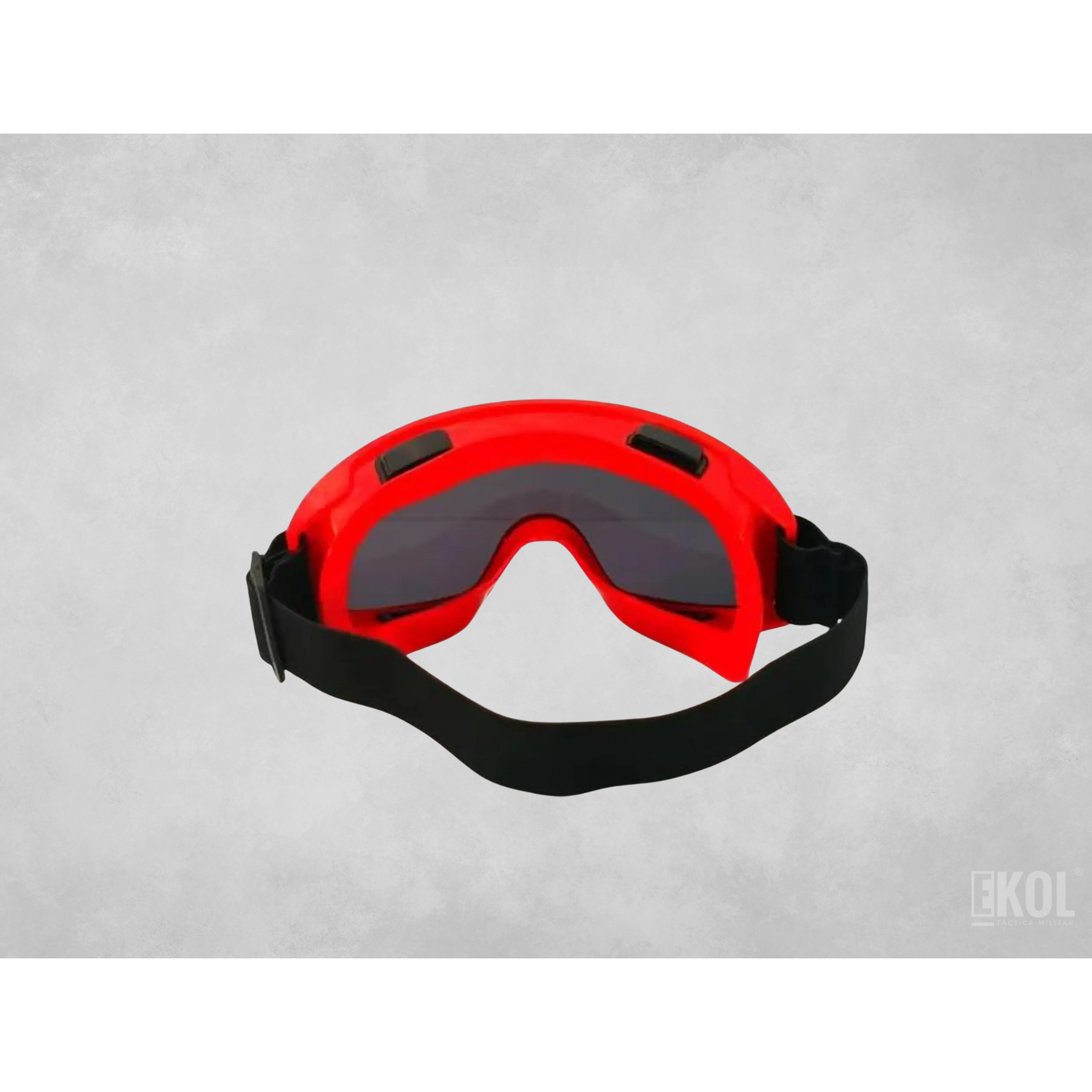 Antiparra Táctica Ski Cristales Negro Montura Colores 100% UV 12