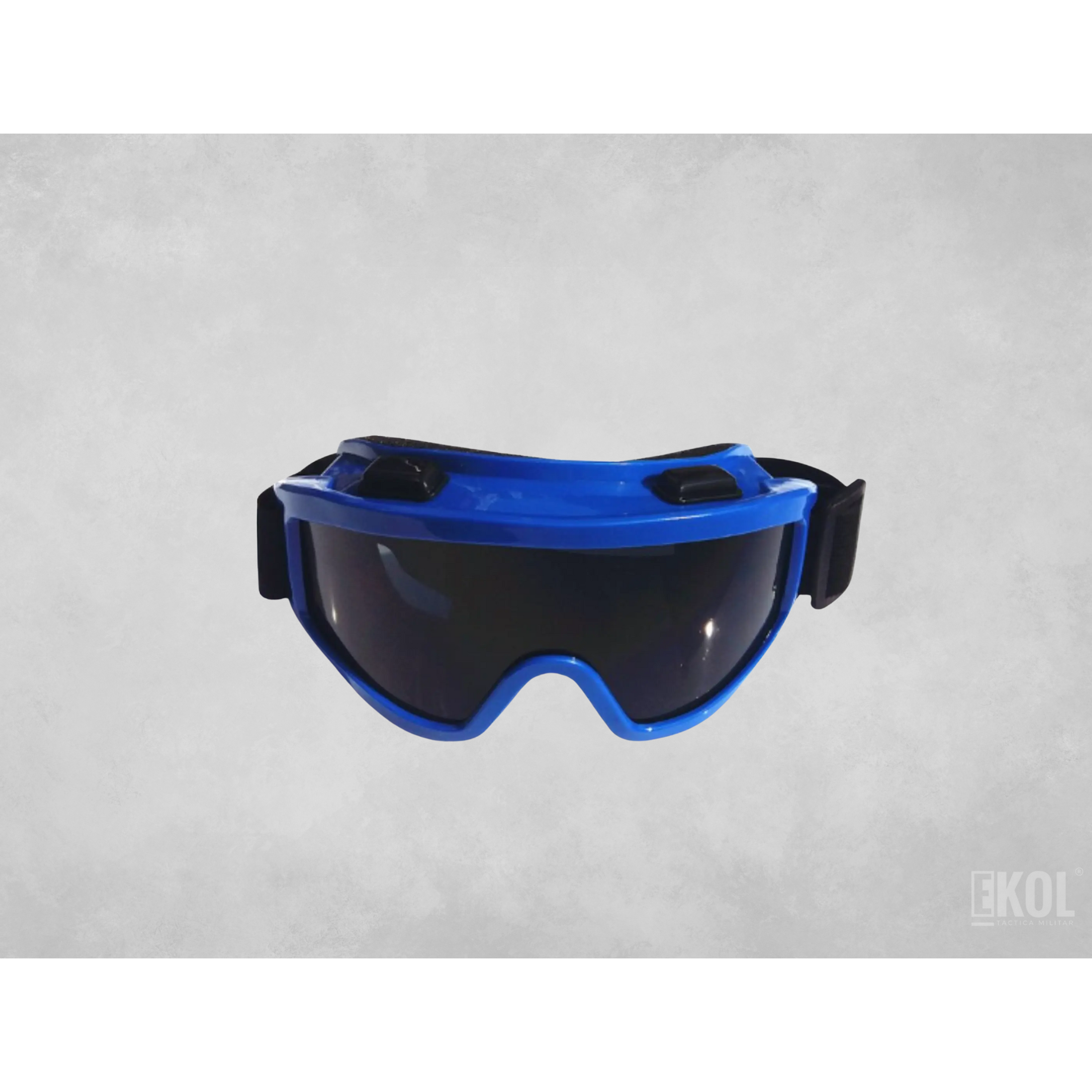 Antiparra Táctica Ski Cristales Negro Montura Colores 100% UV 13