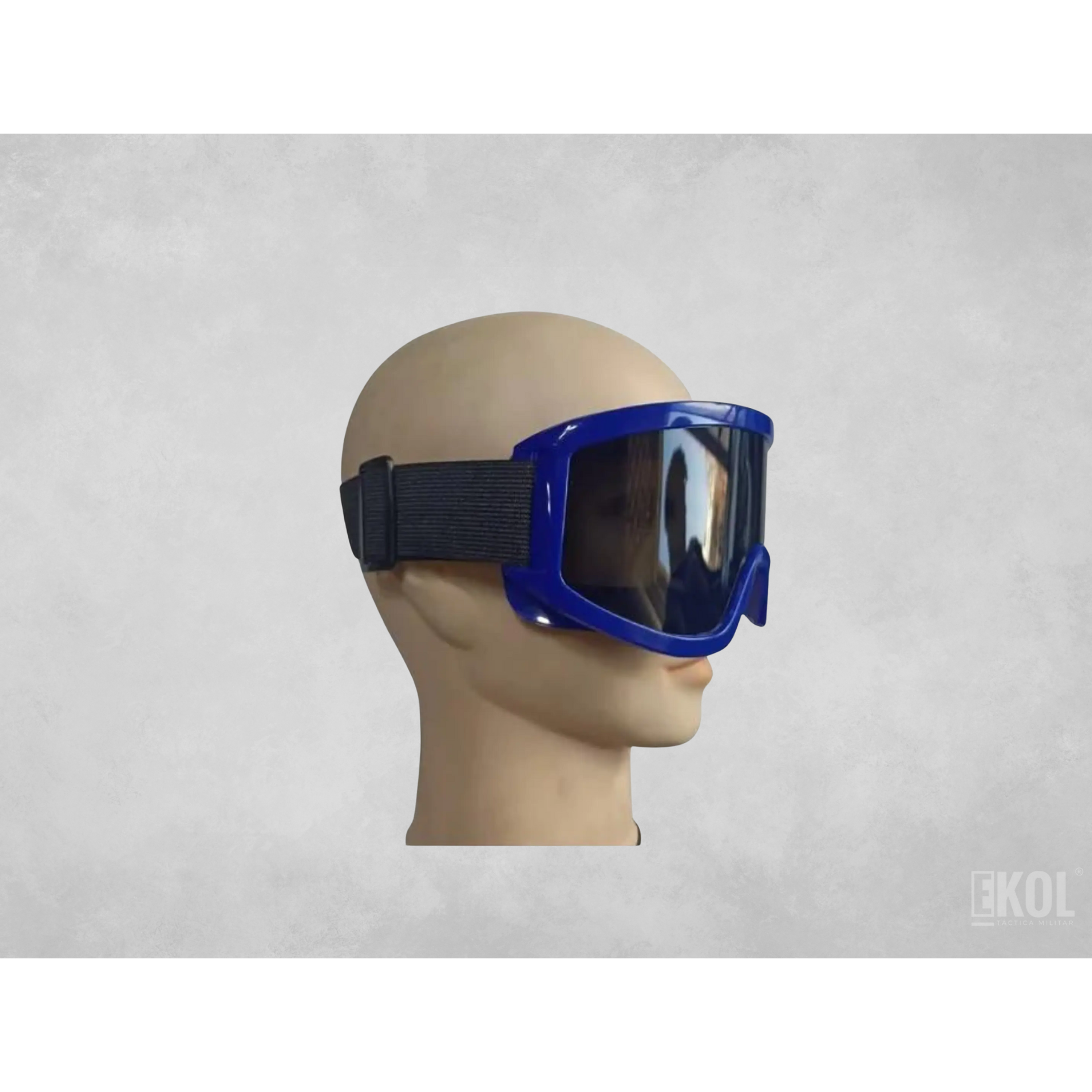 Antiparra Táctica Ski Cristales Negro Montura Colores 100% UV 14