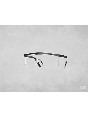 Antipara Seguridad Protección Ocular / Evitar Contagio Clara