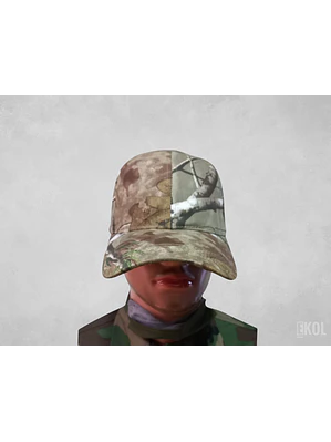 GORRO JOCKEY ALGODÓN CAMUFLAJE PESCA CAZA CAMPING
