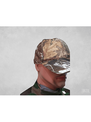 GORRO JOCKEY ALGODÓN CAMUFLAJE PESCA CAZA CAMPING