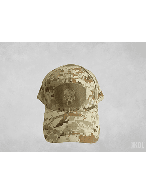 Gorro Jockey Tactico Logo Pixelado Mod2