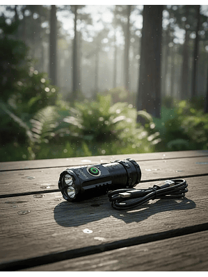 Linterna COBA LED F350 – Sumergible para Senderismo y Emergencias