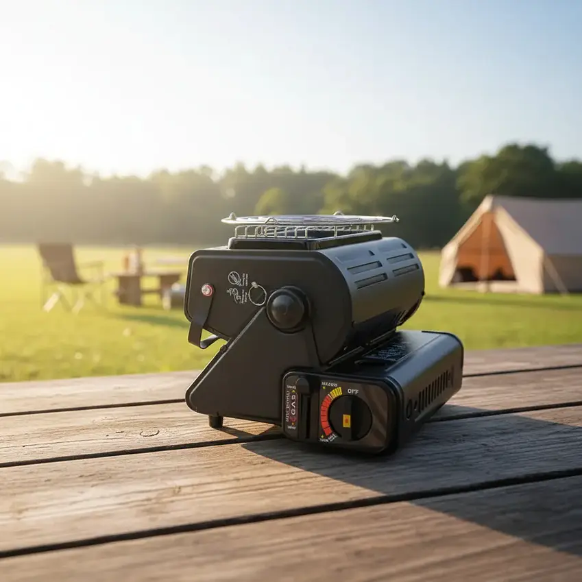 Calefactor Estufa A Gas Portatil Supervivencia Camping 6