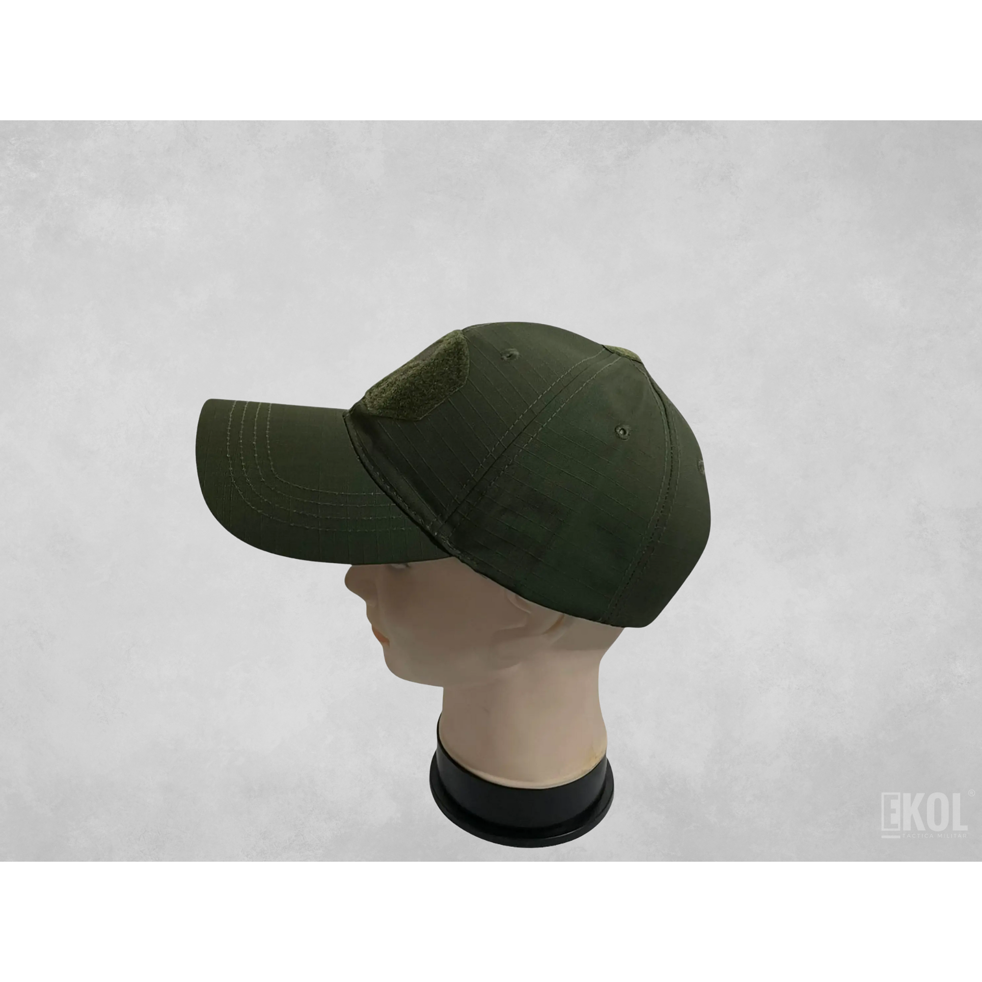 Gorro Jockey Tactico Logo Unicolor Mod2 6