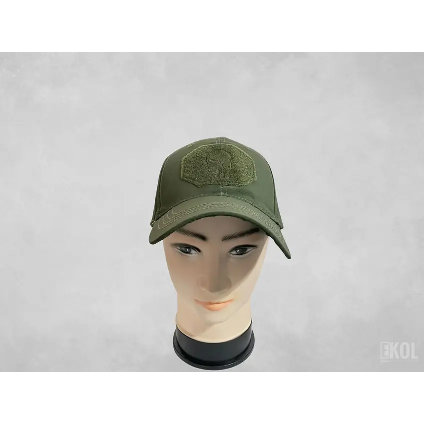 Gorro Jockey Tactico Logo Unicolor Mod2 5