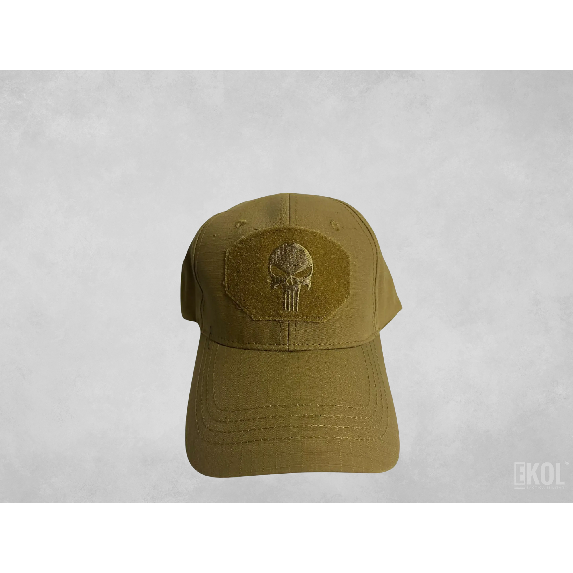 Gorro Jockey Tactico Logo Unicolor Mod2 7