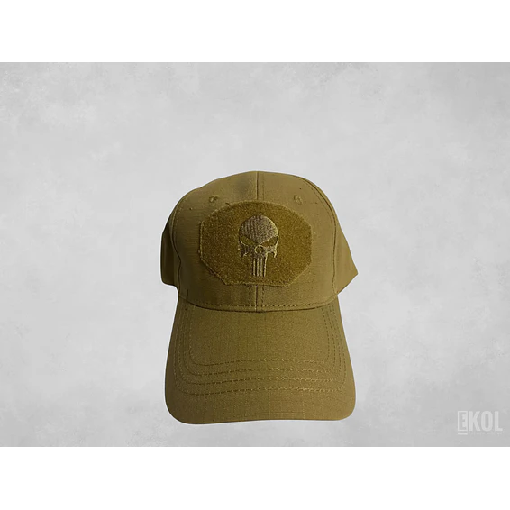Gorro Jockey Tactico Logo Unicolor Mod2 7