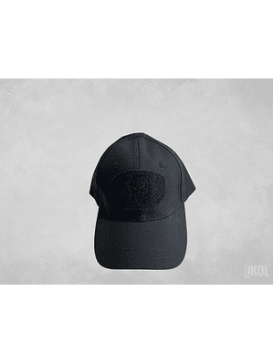 Gorro Jockey Tactico Logo Unicolor Mod2