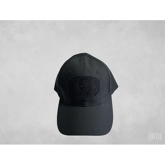 Gorro Jockey Tactico Logo Unicolor Mod2 2