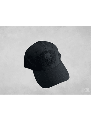 Gorro Jockey Tactico Logo Unicolor Mod2