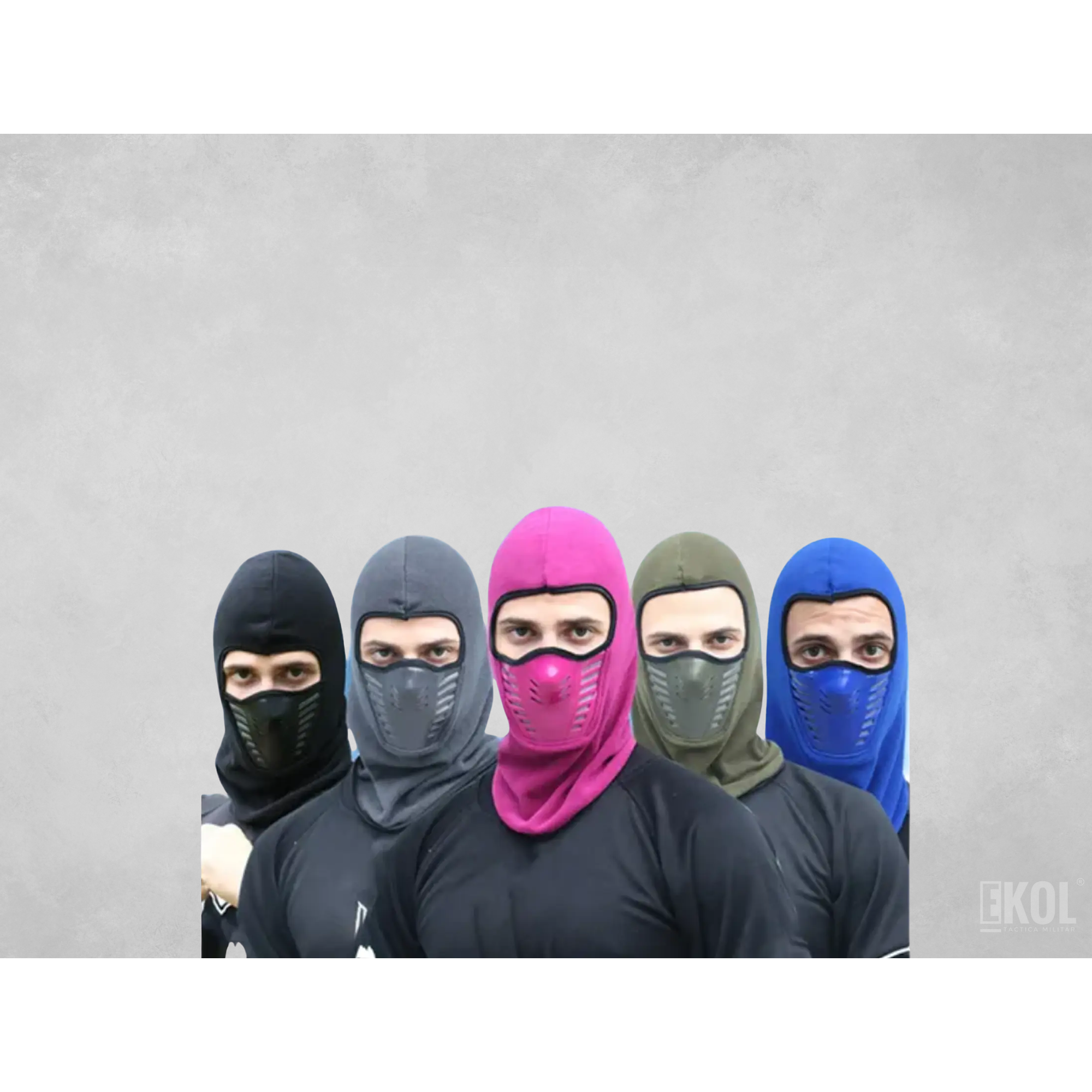Balaclava Pasamontaña Toca Ninja Mascarilla Protectora 5