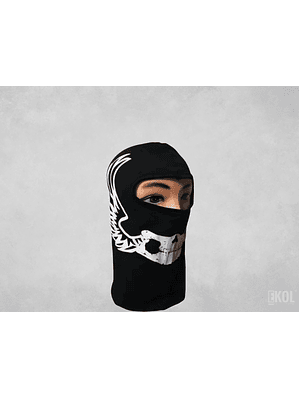 Balaclava Lycra Térmica Tactica Calavera - Moto Ciclismo