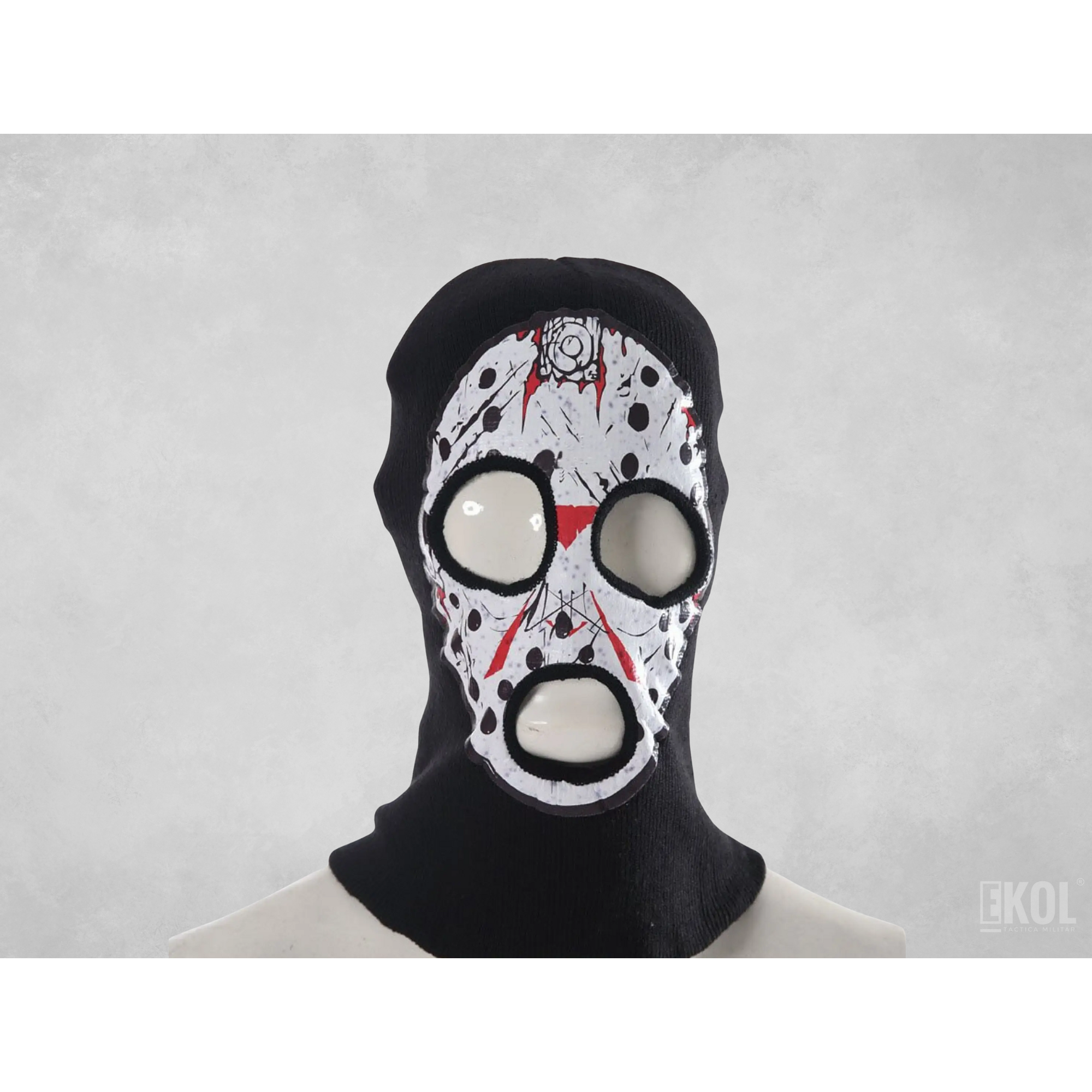 Pasamontaña Calavera White Airsoft Paintball 2