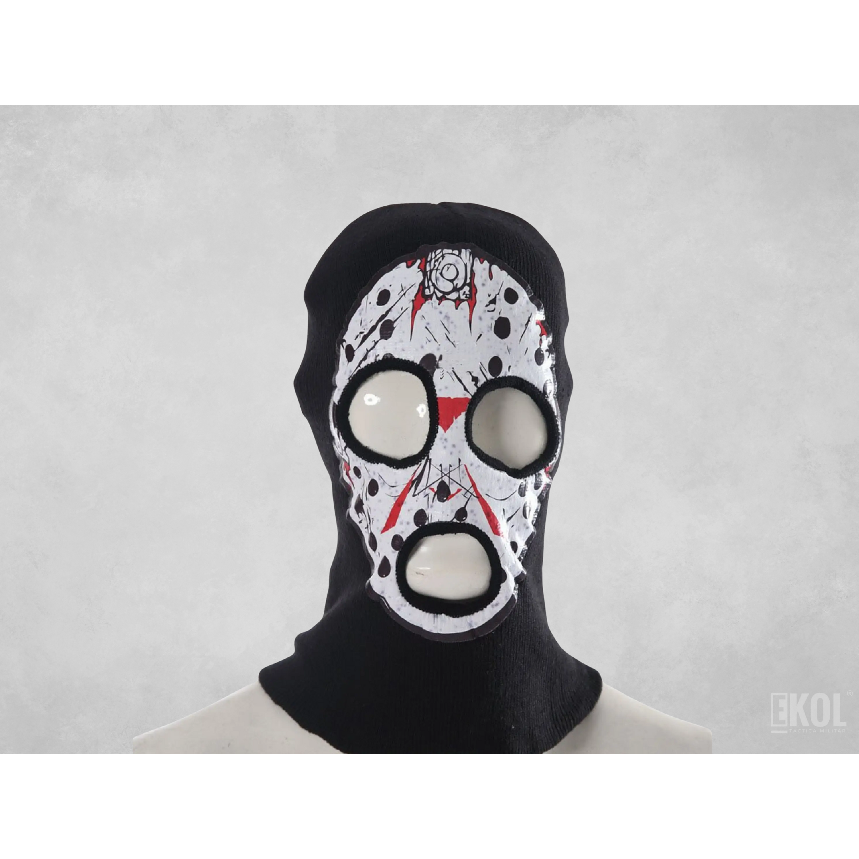 Pasamontaña Calavera White Airsoft Paintball 2