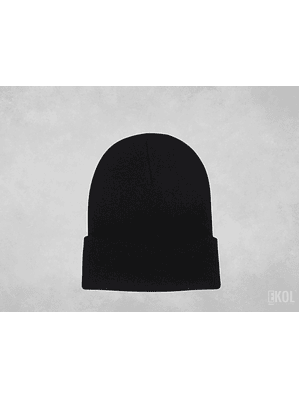 Gorro Beanie Lana Doblez Forro Polar