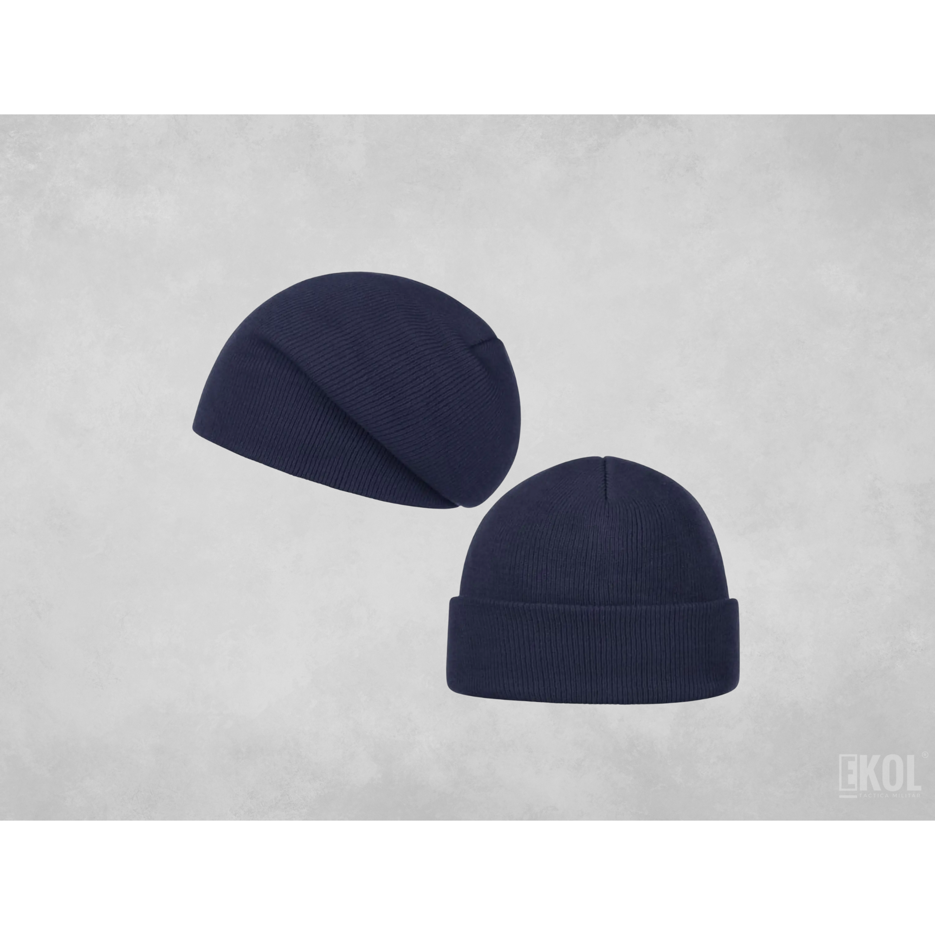 Gorro Beanie Lana Doblez Forro Polar 4