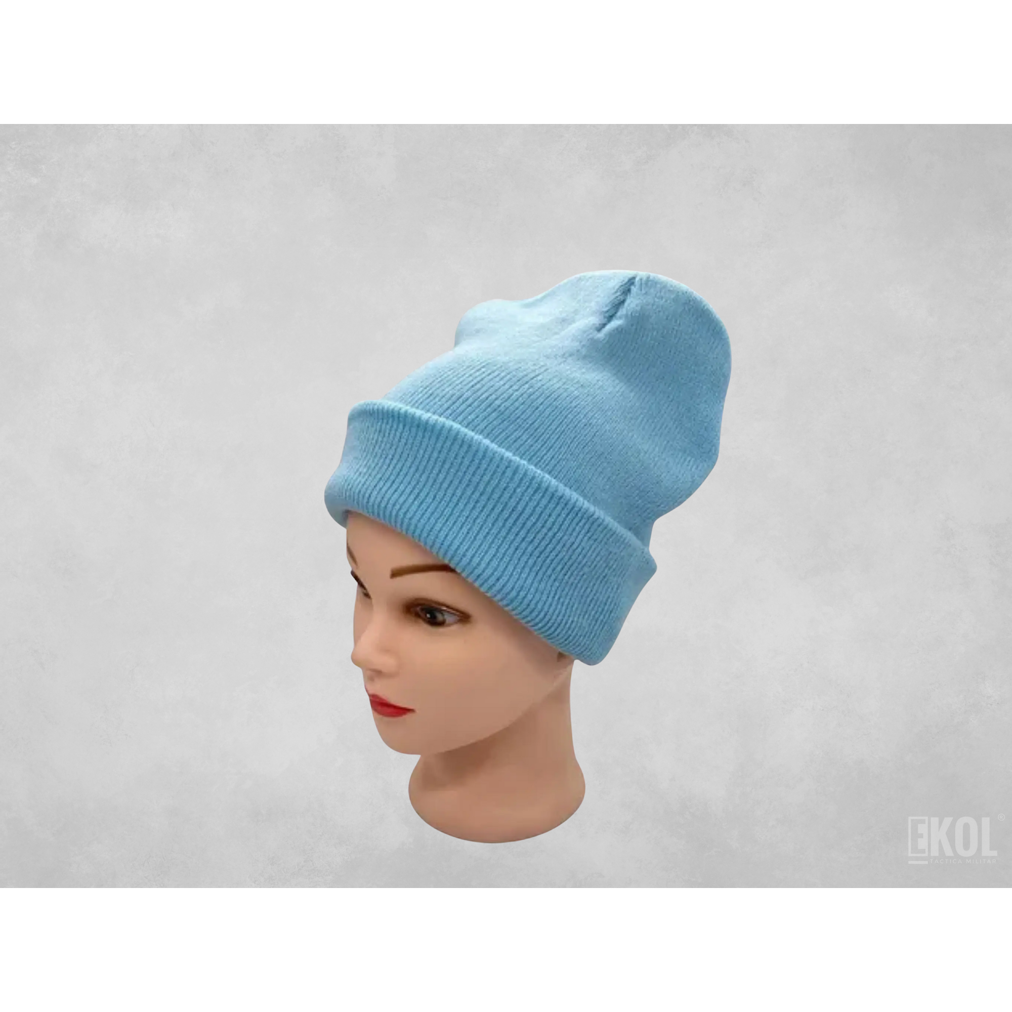 Gorro Beanie Lana Doblez  8