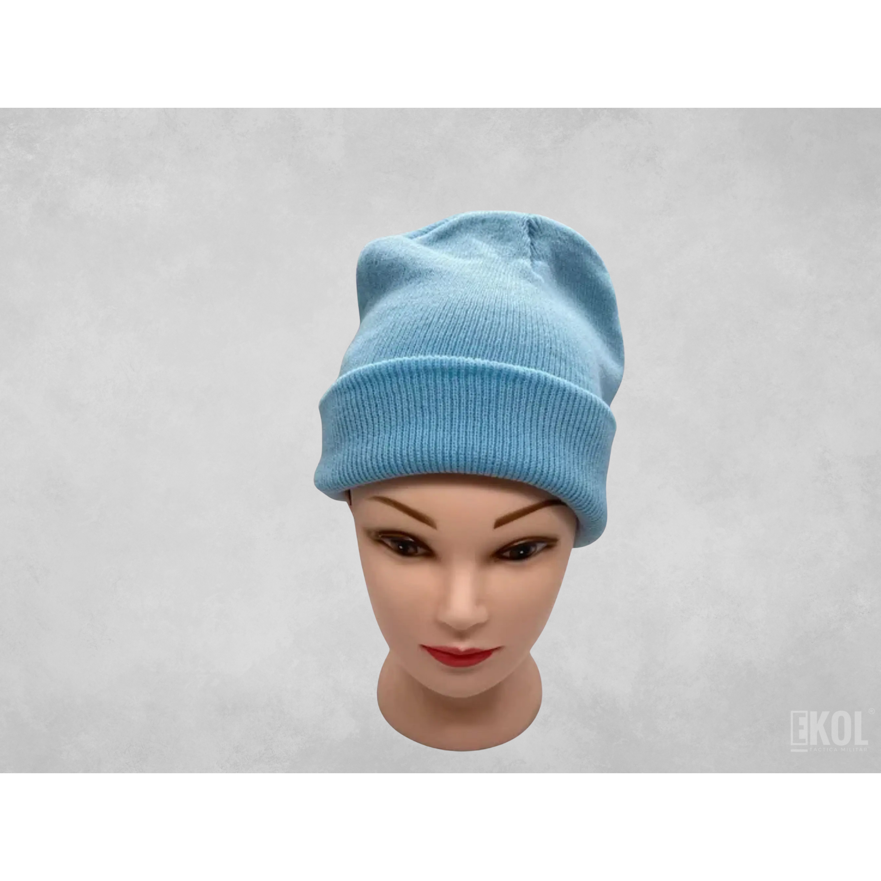 Gorro Beanie Lana Doblez  7
