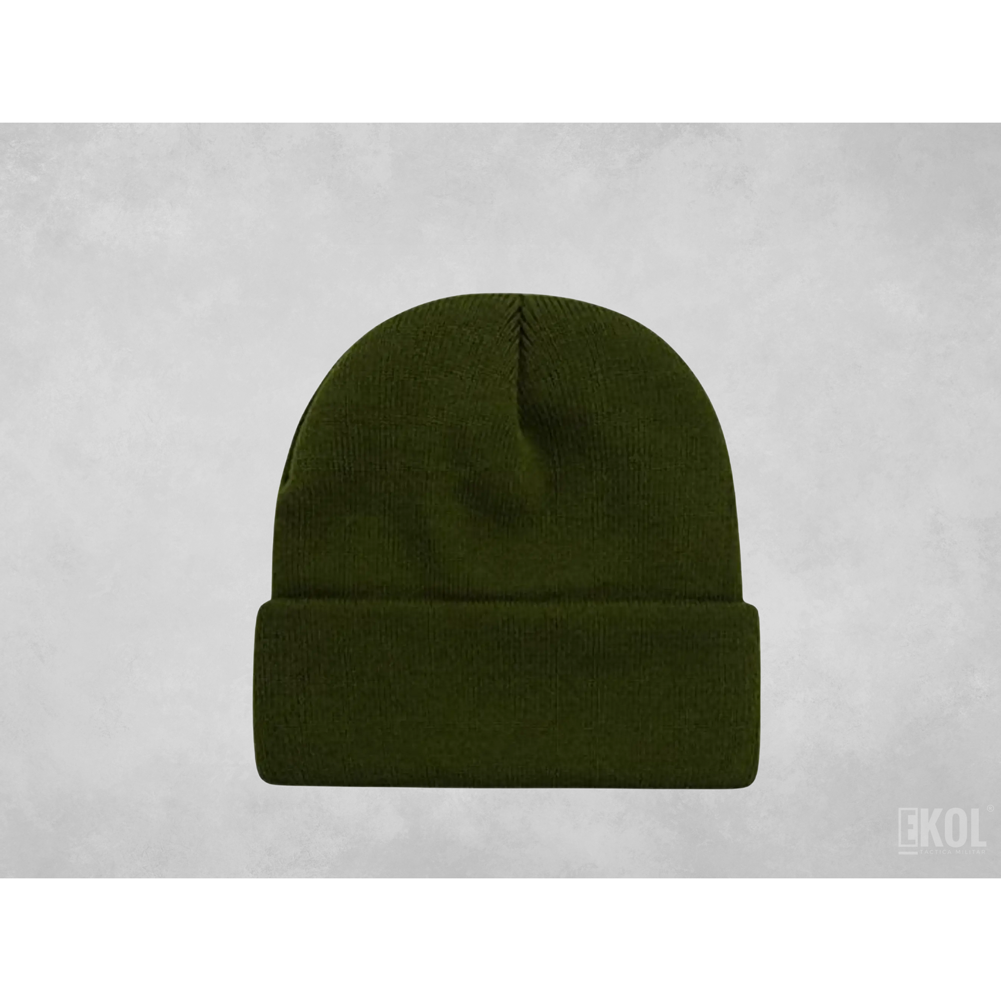 Gorro Beanie Lana Doblez  1