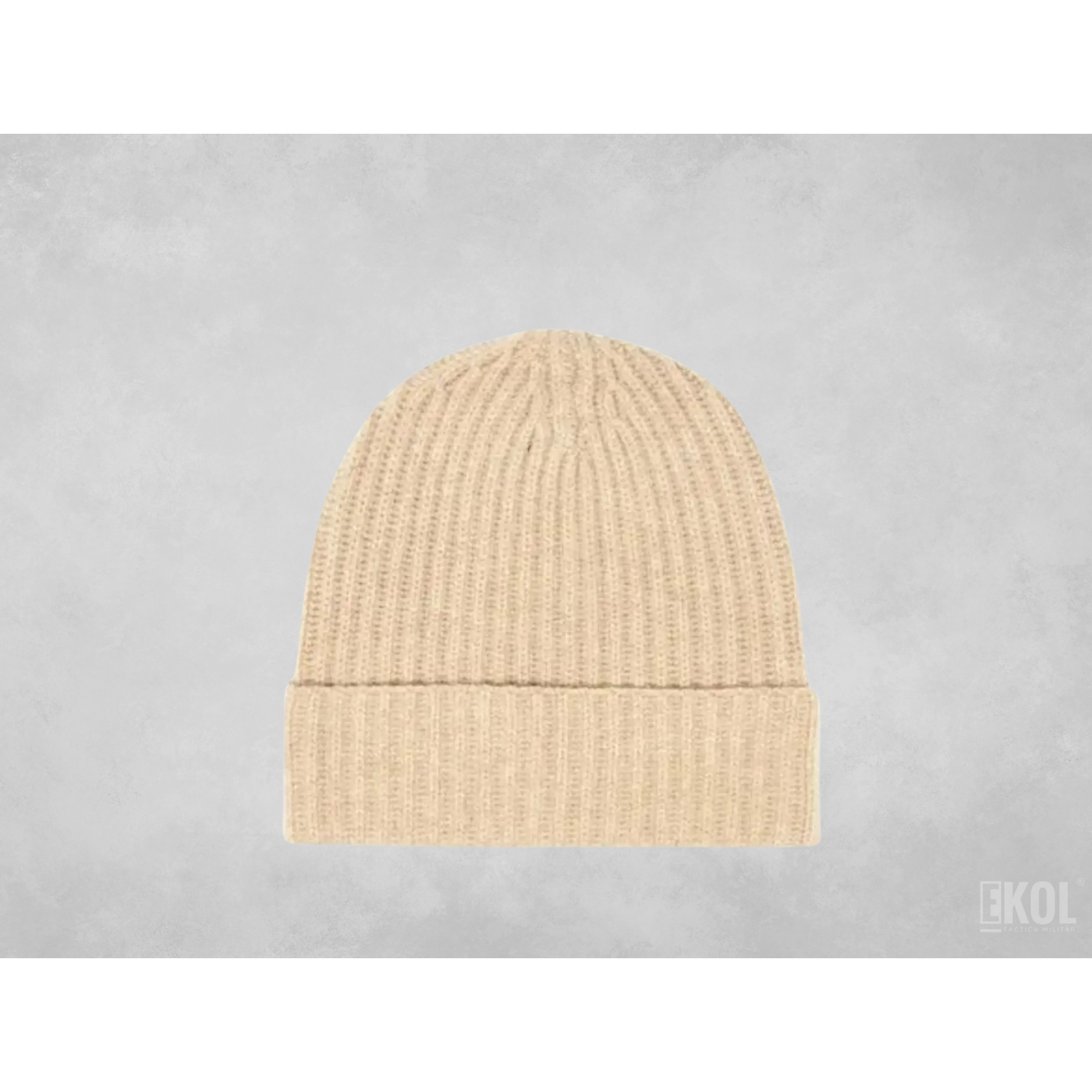 Gorro Beanie Lana Doblez  35