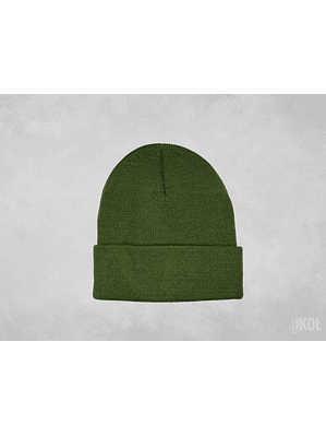 Gorro Beanie Lana Doblez 