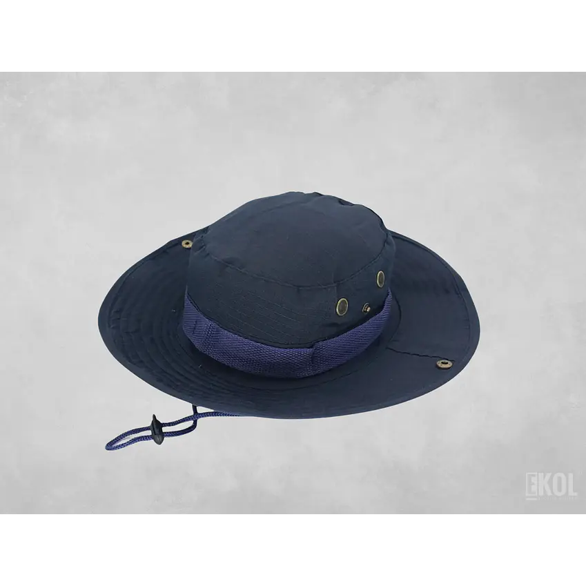 Gorro Boonie Unicolor Caza Pesca  3