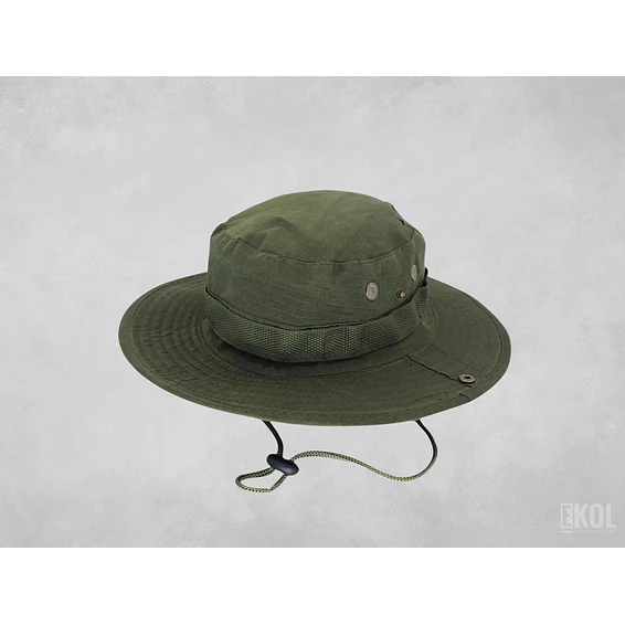 Gorro Boonie Unicolor Caza Pesca  2