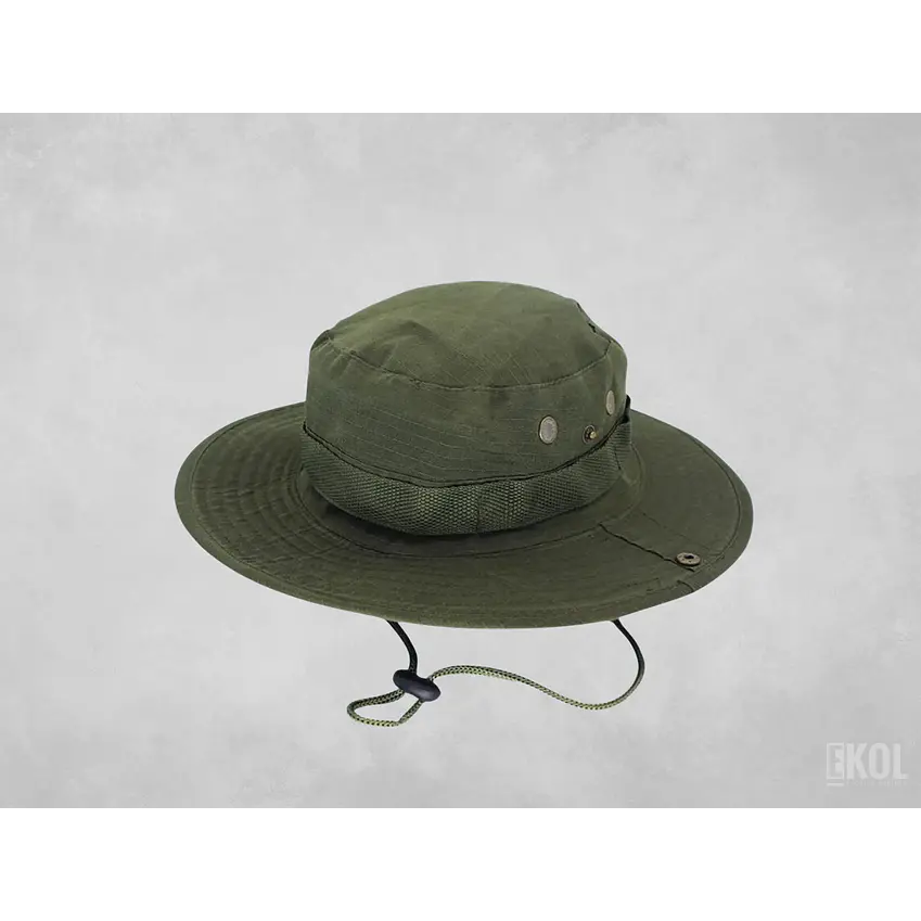Gorro Boonie Unicolor Caza Pesca  2