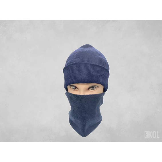 Set Invierno: Gorro Polar Cuello Polar 8