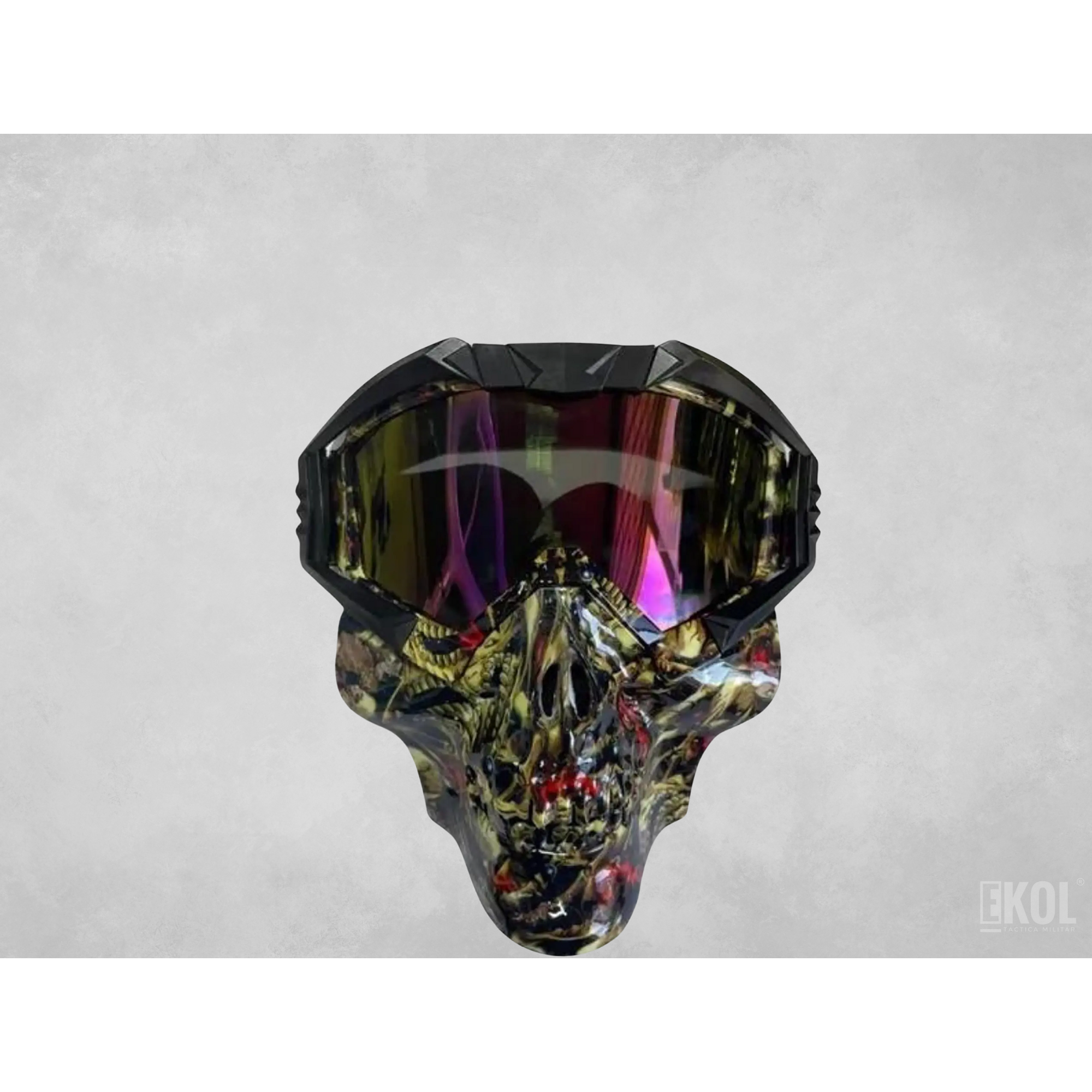 Mascara Antiparra Airsoft Táctica Calavera 1