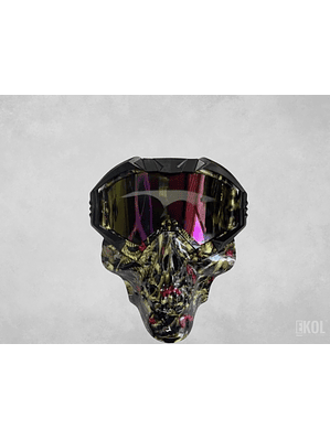 Mascara Antiparra Airsoft Táctica Calavera