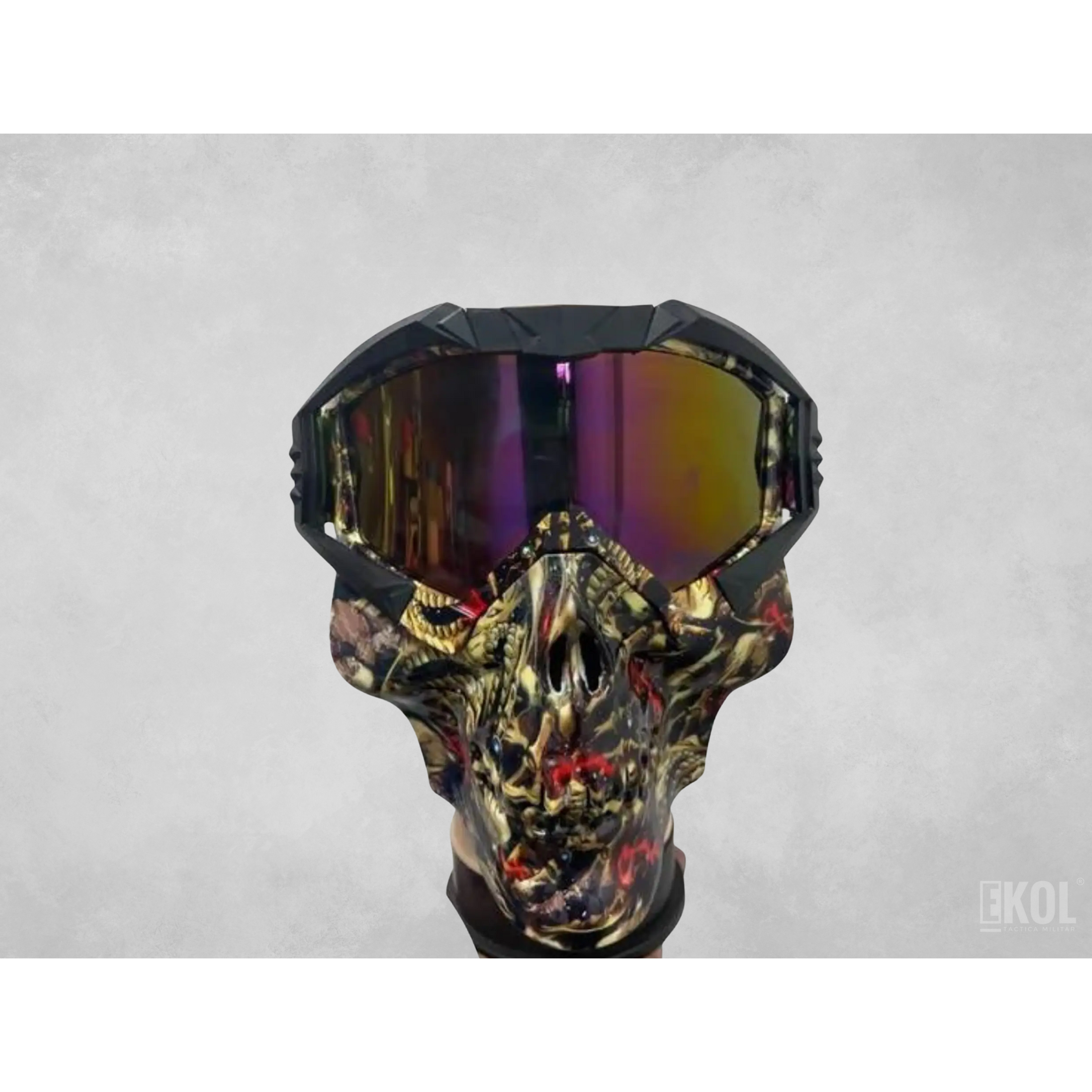 Mascara Antiparra Airsoft Táctica Calavera 2