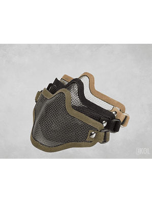 MASCARA AIRSOFT PAINTBALL MEDIA CARA REJILLA