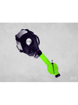 Mascara Bong Gas + Pipa 420