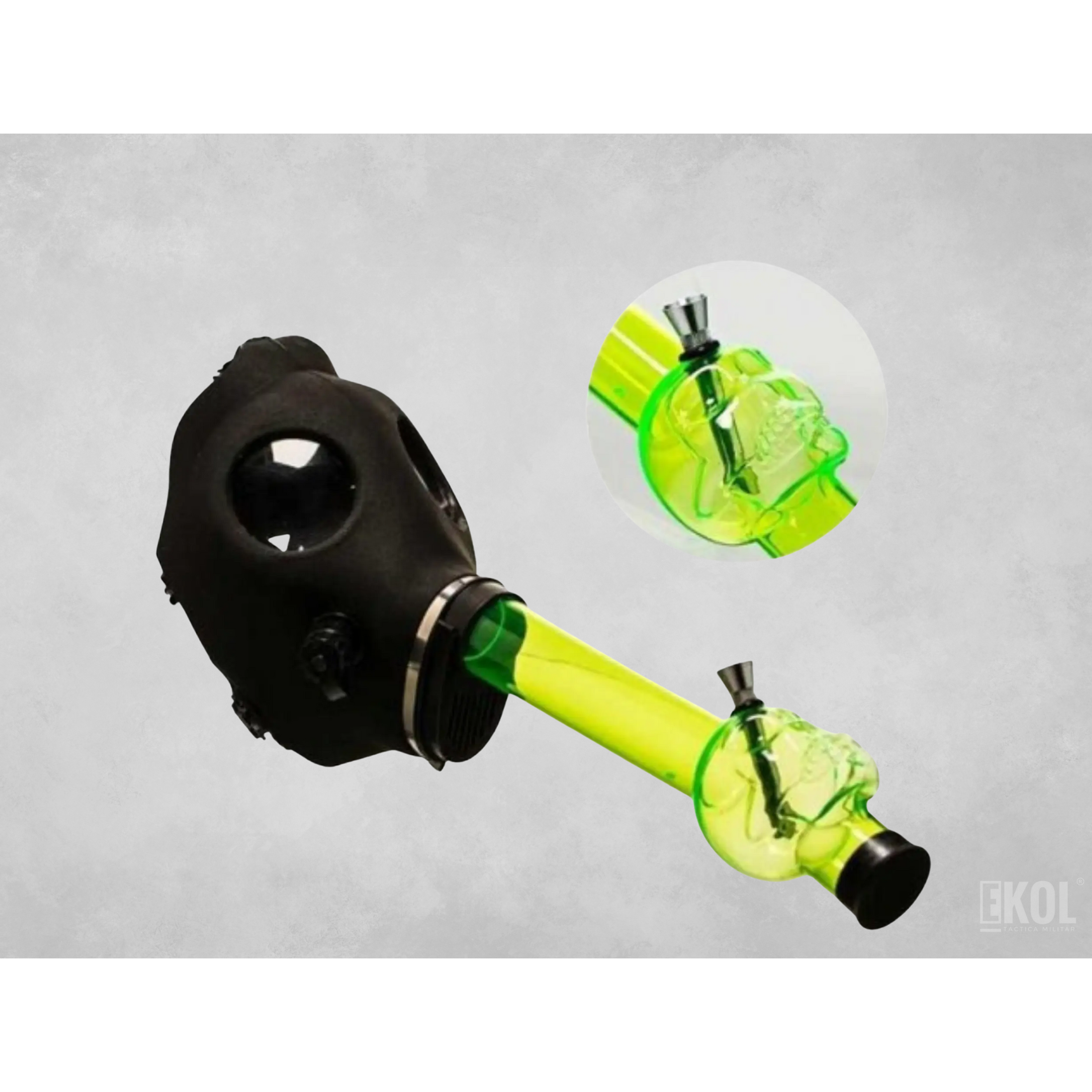 Mascara Bong Gas + Pipa 420 1