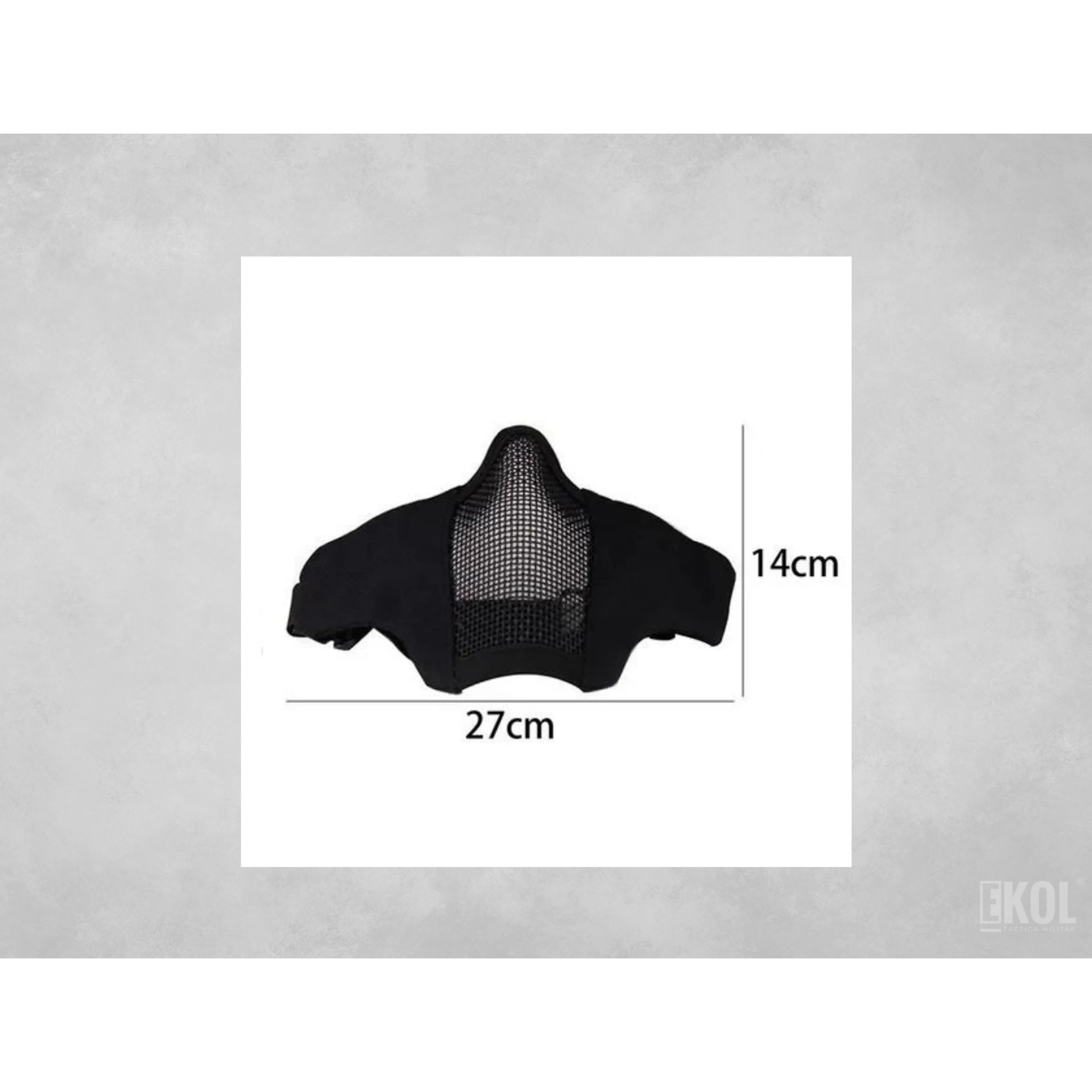 Mascara Airsoft Media Cara Ventilación Tactica  11