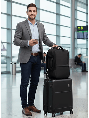 Mochila Move Trek Pro Ekol Travel Cabina Viaje Avión 20L