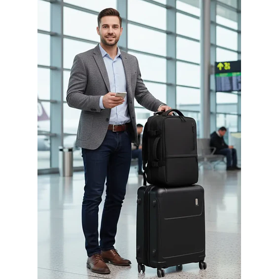 Mochila Move Trek Pro Ekol Travel Cabina Viaje Avión 20L 2